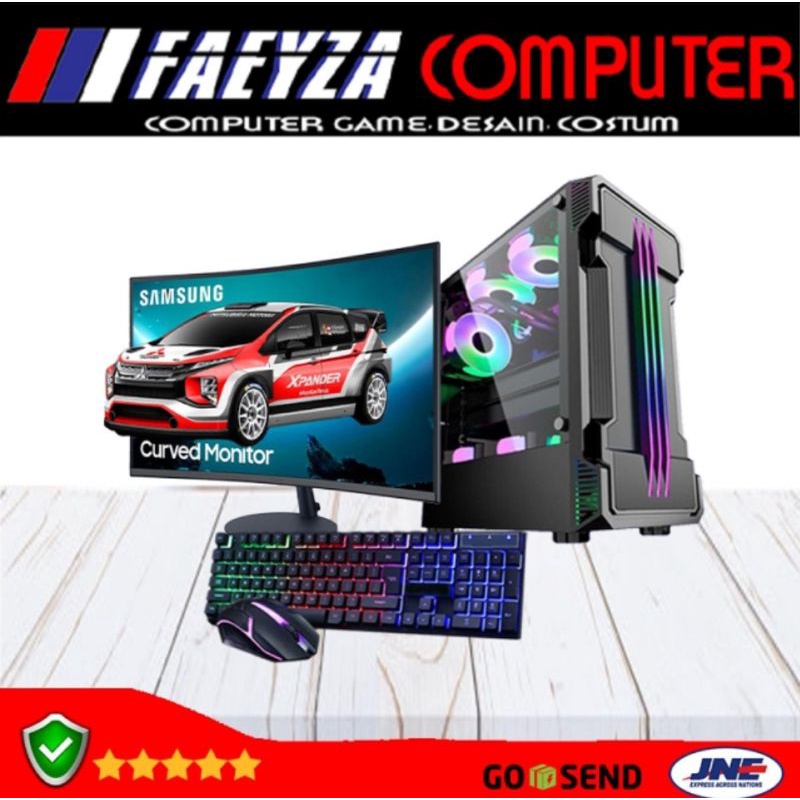 PC GAMING CORE I7 6700 (Gen6)  RAM 32GB SSD 240 GB VGA GTX 750TI WITH LED 24 IN