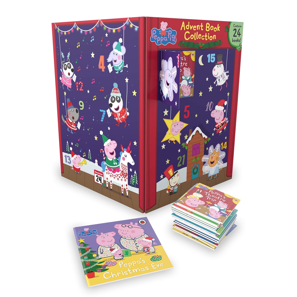 Jual Peppa Pig Advent Calendar Book Collection Shopee Indonesia