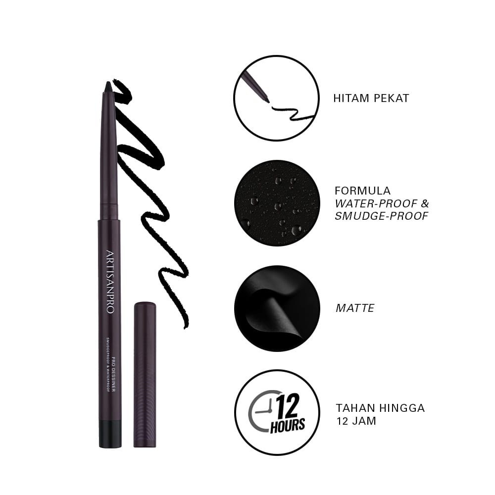 ARTISAN PRO Eyeliner Gel Pen Pro Dessiner