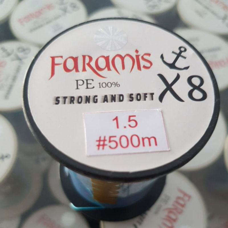 pe faramis x8 500M multy colour
