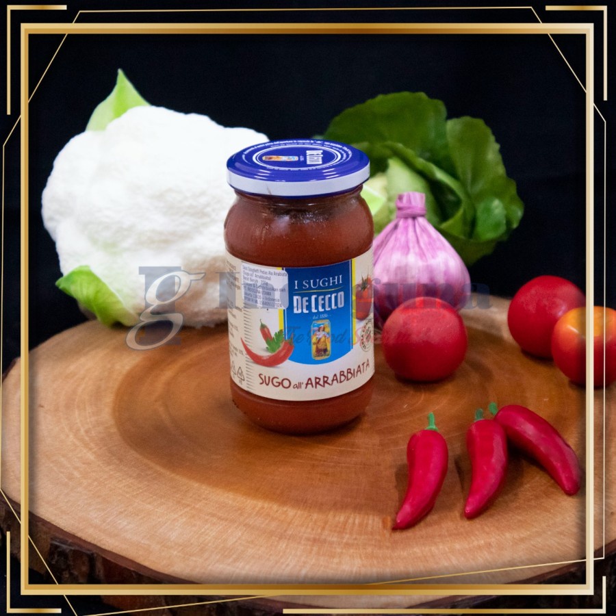 

DE CECCO SUGO ALL'ARRABBIATA - PASTA TOMATO SAUCE