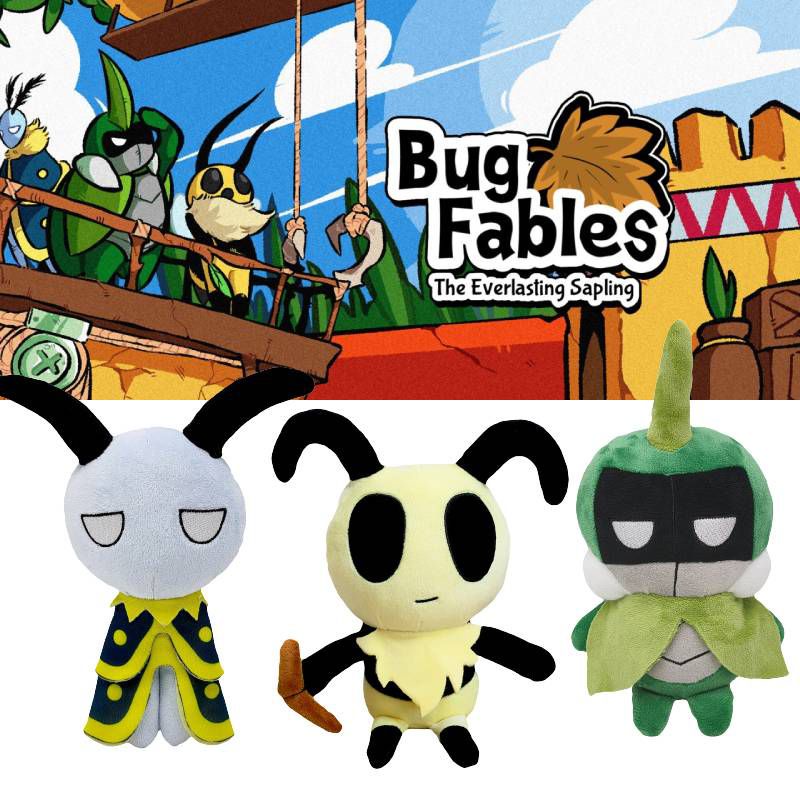 Halus Cuddlable Bug Fables Kabbu Leif Vi Mainan Mewah Dengan Boneka Berbulu Hadiah