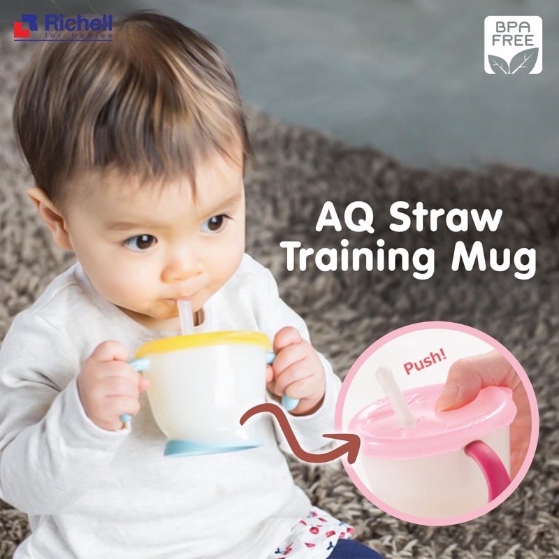 Richell Straw Training Mug [PRELOVED]