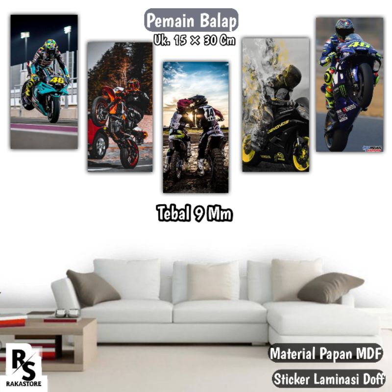 Poster Rossi/ Poster MotoGP/ Poster Motocross/ MotoGP/ Wall Decoration/ MotoGP Poster/ Hiasan Dindin