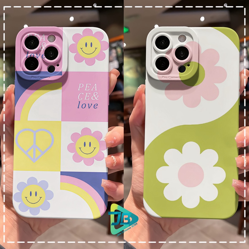 CUSTOM CASE SOFTCASE SILIKON PROCAMERA PEACE CUSTOM OPPO REALME VIVO XIAOMI SAMSUNG INFINIX IPHONE FOR ALL TYPE JB6281