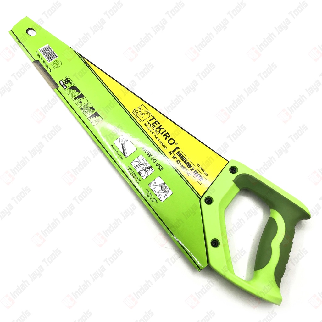 TEKIRO GT-HS1556 Handsaw 18 Inch - Gergaji Gorok Kayu Tangan