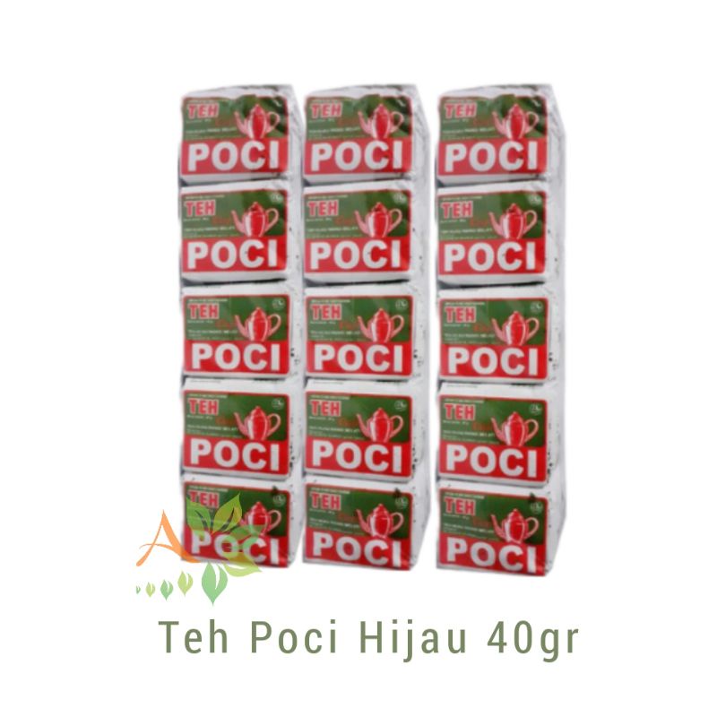 

Teh Poci Hijau 40gr per slop isi 10