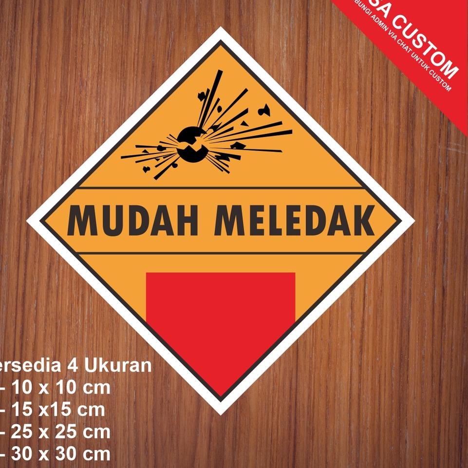 

[U-5I ➸] Sticker Label Tanda Simbol Limbah B3 Stiker Bahan Berbahaya dan Beracun STIKER HAZMAT-kekinian