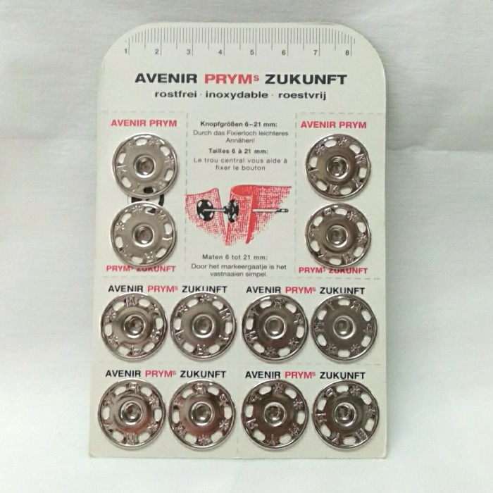 Kancing Jepret Besar / Cetet Baju 21 mm