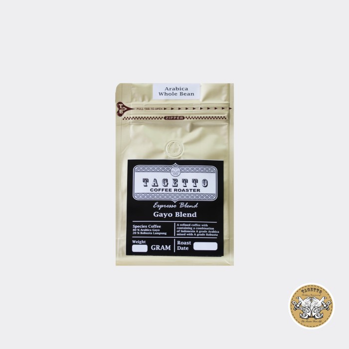 

Espresso Gayo Blend 250GR - Kopi 80% Arabica 20% Robusta - BUBUK SEDANG