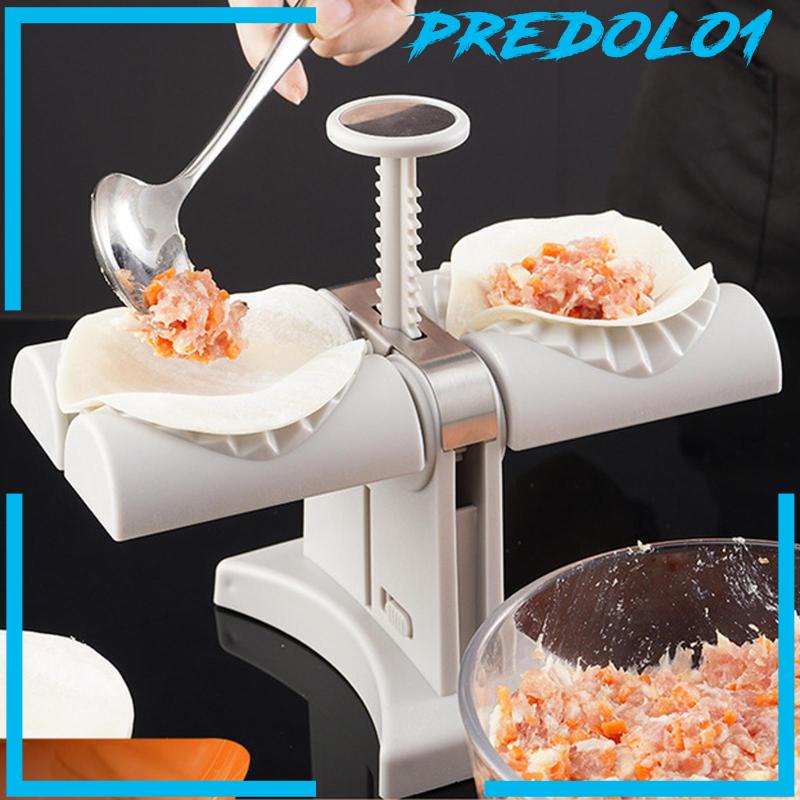 [Predolo1] Dumplings Double Headed Alat Pembuat Pangsit Otomatis Dumpling Maker Untuk Rumah