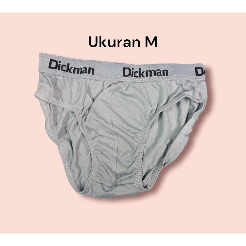 Celana Dalam Pria Dickman Segitiga isi 3 pcs ukuran M-L-XL