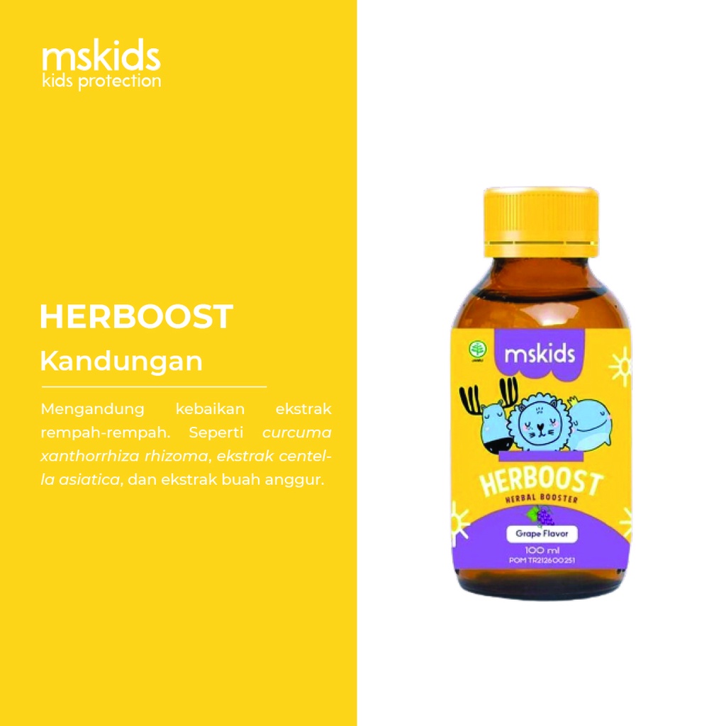 MS Glow Kids Original Herboost MS Kids by ms.glowofficialbandung