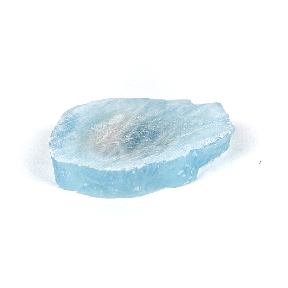 Natural Rough Bahan Batu Permata Blue Aquamarine Berly