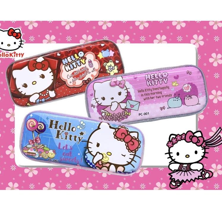 

M-18㊚) Tempat pensil segi 4 Smiggle dan Hello Kitty amanah