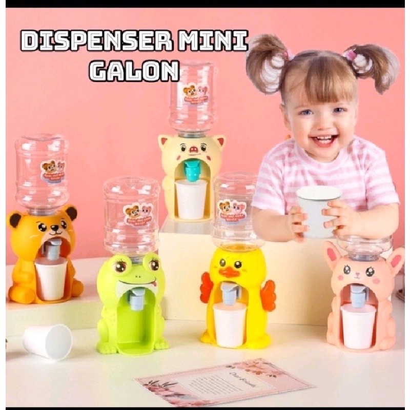 [Whispers] Promo Viral Dispenser Galon Mini Karakter Mainan Anak Lucu banget