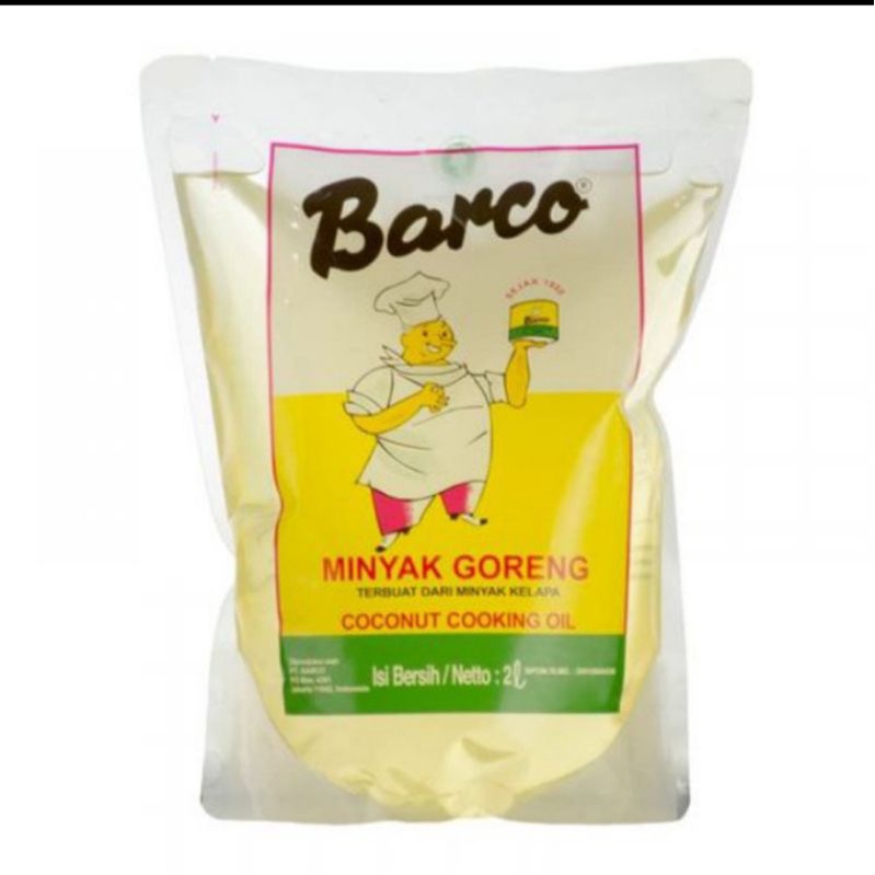 

Barco Minyak Kelapa Pouch 2L