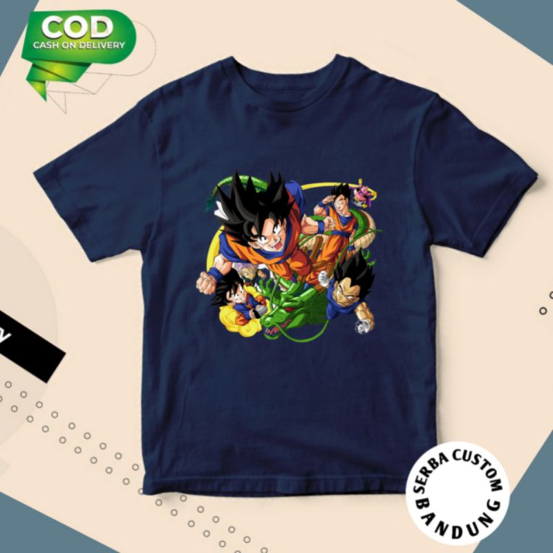 Kaos Anak Dragon Ball Bahan Premium