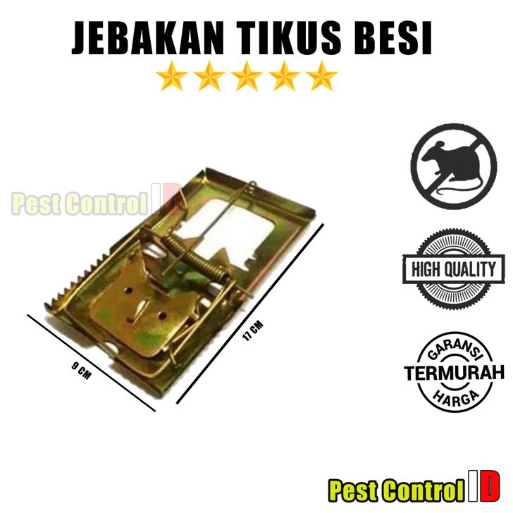 (GOLD)Jebakan Tikus Besi/Jebakan Tikus Ampuh/Jebakan Tikus Tebal/Jebakan Tikus Besar/Jepretan Tikus/