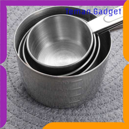 TG - DPR HOOMIN Sendok Takar Ukur Stainless Steel Measuring Spoon 8 PCS - 16780