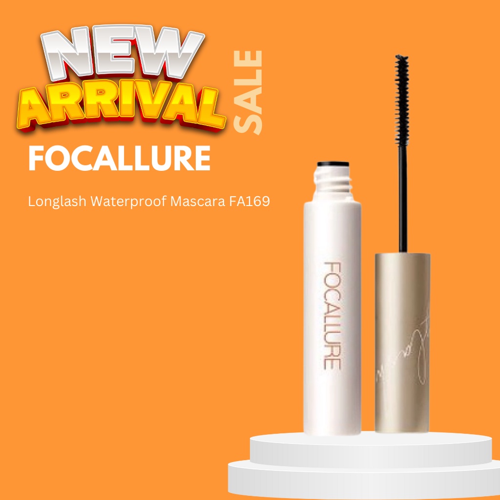 FOCALLURE Longlash Waterproof Mascara FA169 | Curling Eyelash tahan air Maskara | BPOM