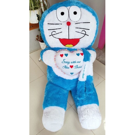 Doraemon super jumbo, doraemon giant, boneka Doraemon super jumbo, Doraemon super, Doraemon berdiri
