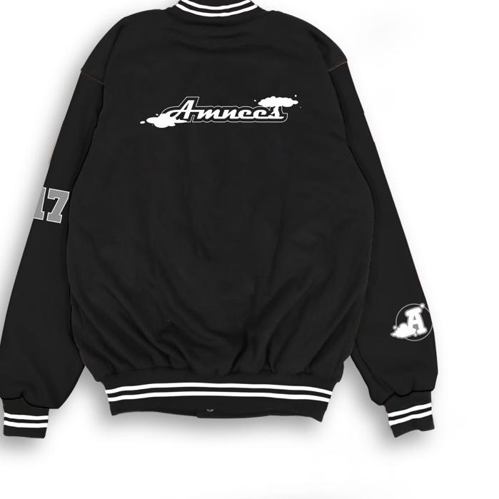 (NEW ARTICLE) BRAVE EFFECT Varsity Jacket Jaket Varsity Vintage Pria Wanita Premium High Quality Dis