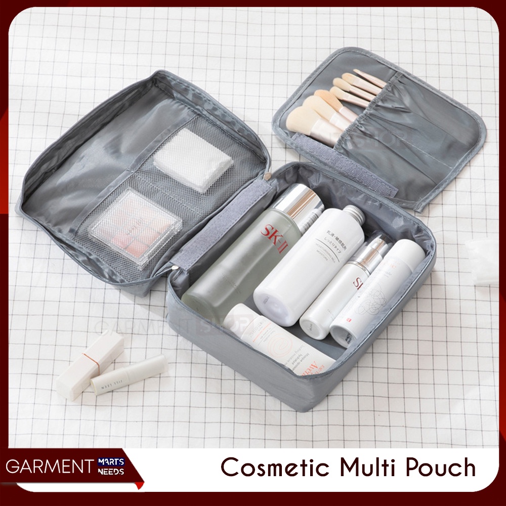 Jual Travel Pouch Bag Korea Tempat Tas Kosmetik Sabun Travelling
