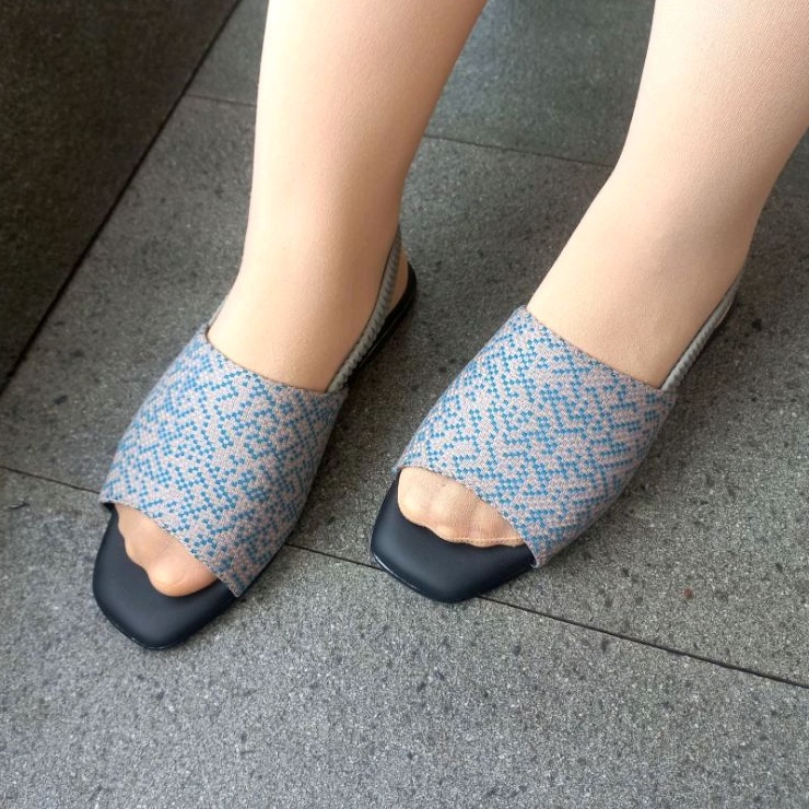 Shabrina Aurora Gray Sepatu Big Size Jumbo 41-45