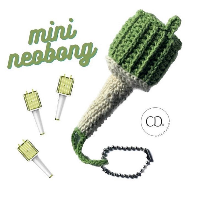 MINI NEOBONG keychain crochet by celestedo0 nct fanlight ls neo 127 dream nct127 nctdream ganci