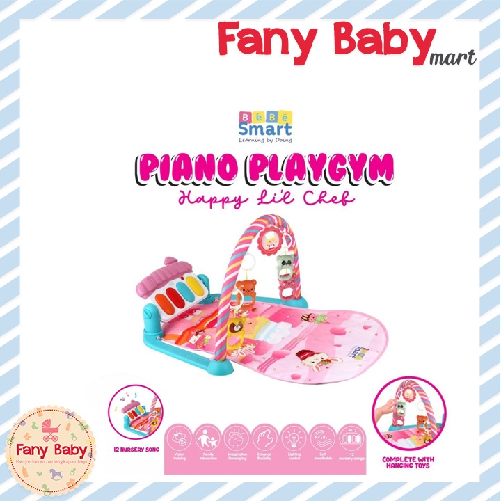 BEBE SMART PIANO PLAYGYM 12 SONG