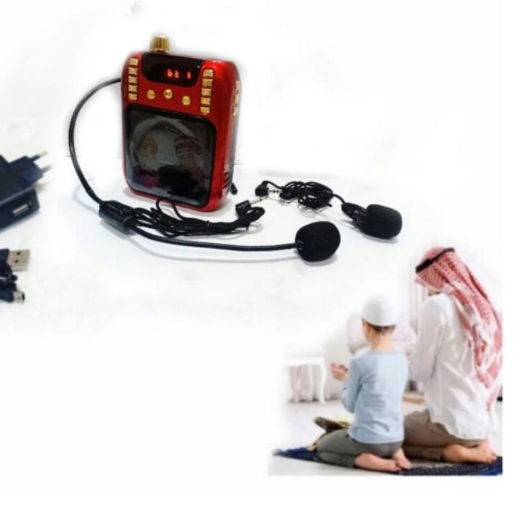 Chekout Speaker digital alquran 30juz hafalan quran murottal per juz ayat halaman with mikrofon mic 