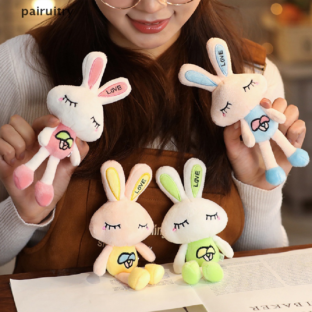 Prt 1Pc Lovely Rabbit Stuffed Plush Animal Bunny Mainan Untuk Bayi Perempuan Anak Hadiah Boneka PRT