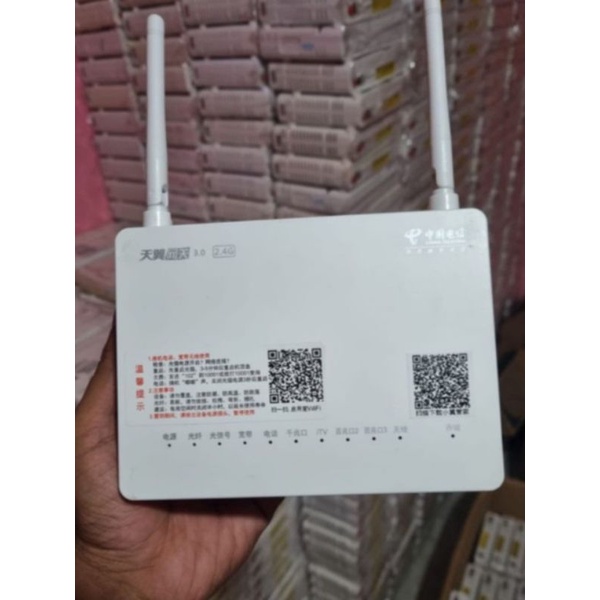 ONT EPON WIFI ZTE F450 V.3 , ADAPTOR'