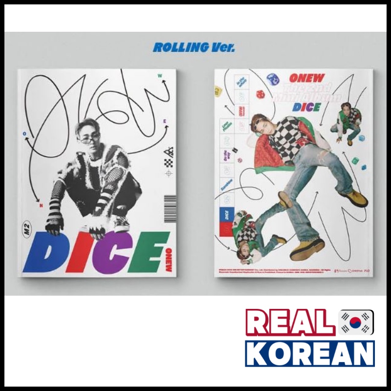 ONEW - DICE (2ND MINI ALBUM) - DIGIPACK VER./ PHOTOBOOK VER.