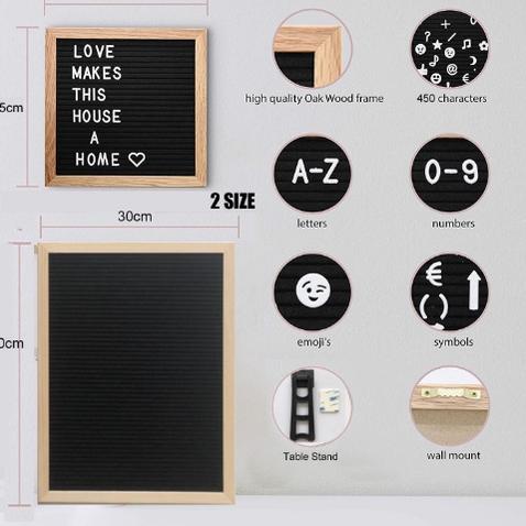 

(A-I8I✪) Papan Nama Bayi / Felt Letter Board Set / Papan Huruf Letter Board / Letter Board / Sudah Termasuk Huruf / Papan Nama Huruf langsung kirim