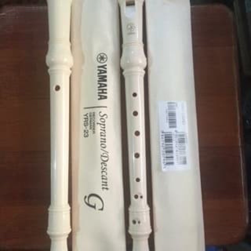 RK Suling Recorder YAMAHA original ori seruling Soprano Sopran Descant YRS-23 flute COD TERMURAH