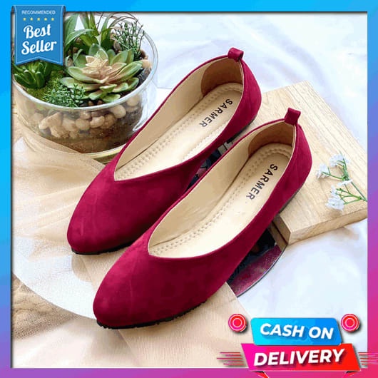 Flatshoes Wanita Terbaru 2022 Kekinian Viral Fletshoes Fletsus Kondangan Sepatu Pletsus Pletshoes De