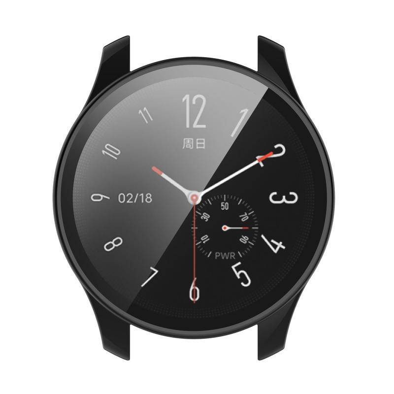 Pelindung Layar Tempered Glass For vivo watch 2full Coverage Bumper Tempered Screen Protector Cover Aksesoris Jam Tangan Vivo2