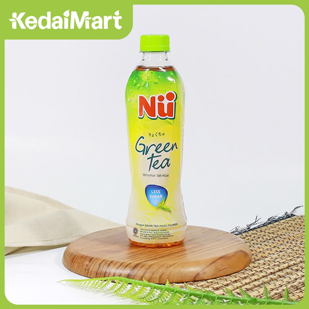 

Nu Green Tea Less Sugar 450 ml