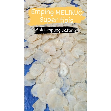 

Emping Melinjo Mentah 1kg Asli Limpung