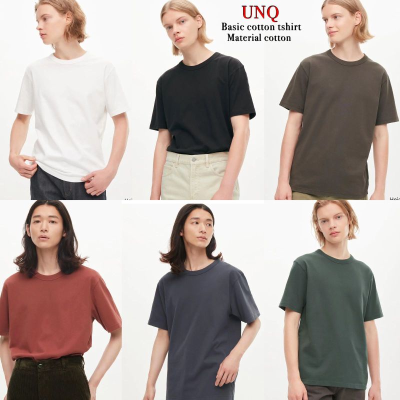 UNQ cotton basic tshirt