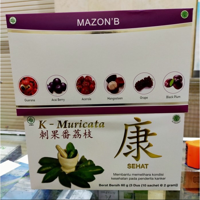 Paket Produk K-Muricata Dan Mazon B Original