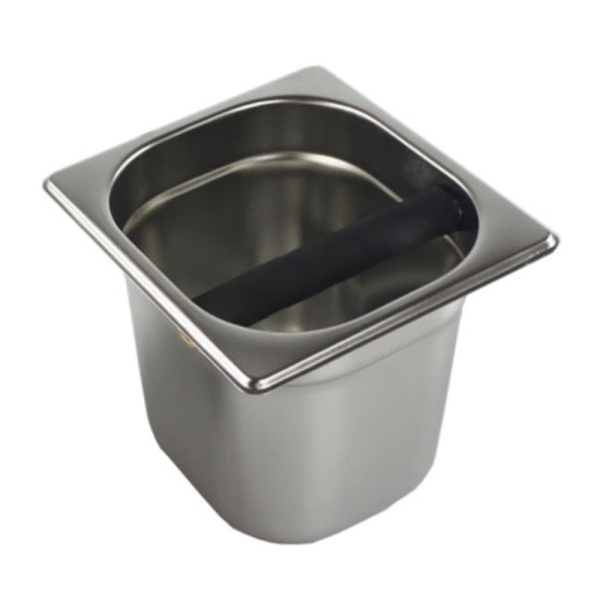 

Promo Wadah Kopi Espresso Knock Box Waste Container 17.5x16x15CM Silver Limited