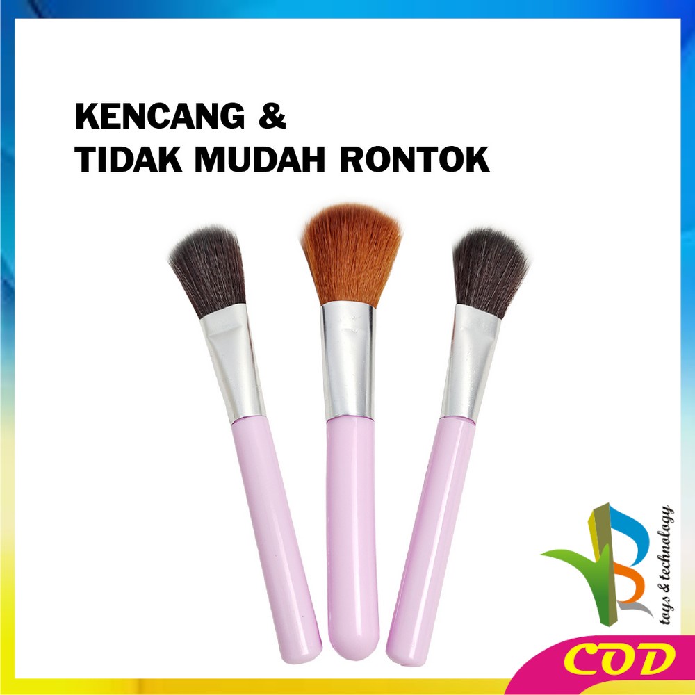 RB-K103 Brush Make Up Set Isi 12PCS Portable Kit / Kuas Make Up Lengkap Wanita / Kuas Kosmetik Foundation Blush On Makeup Tools