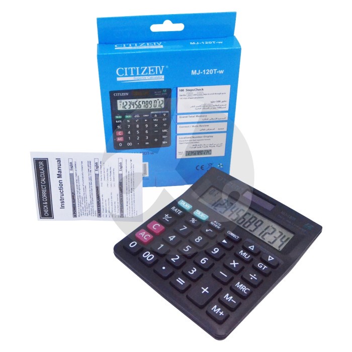 

Kalkulator / Calculator Citizeiv MJ-120T Superior calculator citizeiv MJ 120 T
