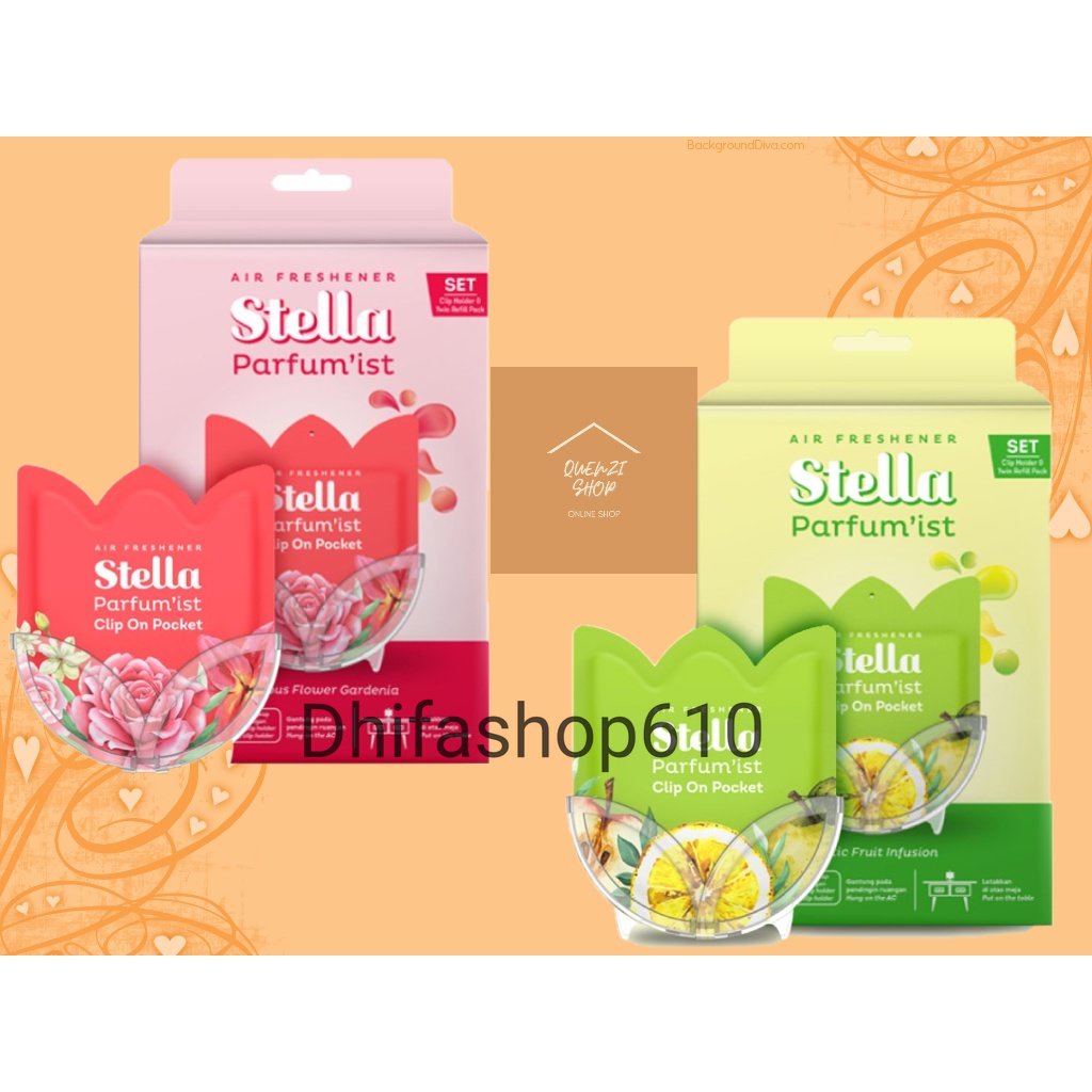 STELLA PARFUM'IST CLIP ON POCKET SET - PENGHARUM RUANGAN Pewangi Ruangan dan AC