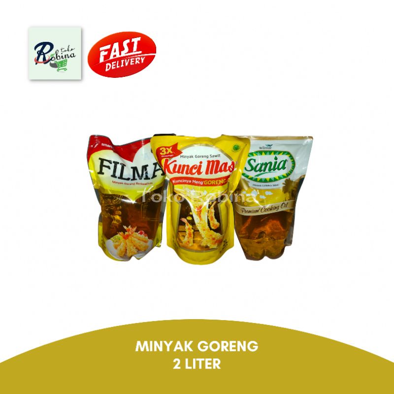

Kunci Mas | Filma | Sania | Fortune | | Rosebrand | Minyak Goreng 2 Liter