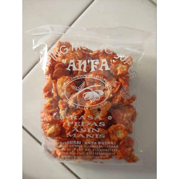 

Kripik Emping Pedas Manis enak