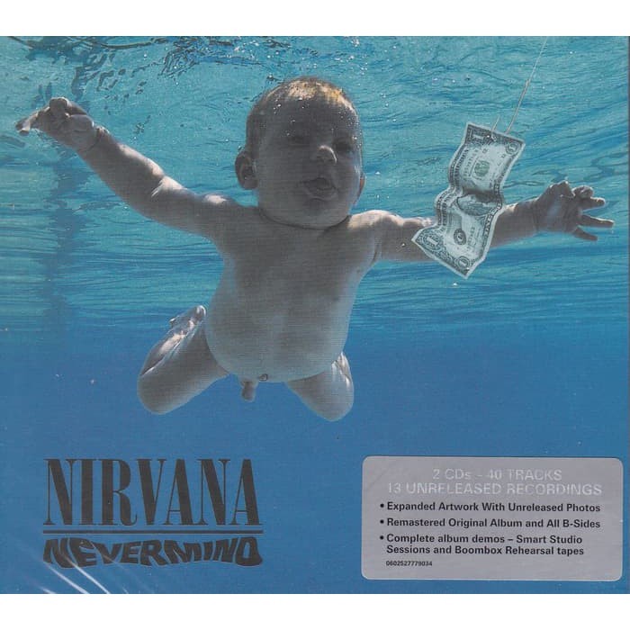 cd nirvana nevermind deluxe edition baru 2disc original